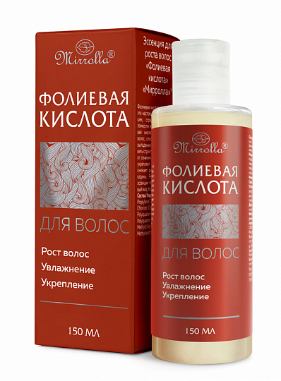 Эссенция для роста волос «Фолиевая кислота» «Мирролла»®